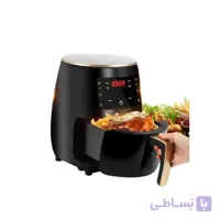 سرخ کن بدون روغن سیلورکرست 6 لیتری مدل S-18