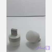 لامپ پاور بانکی 1وات رنگ مهتابی قابل استفاده درگاه های usb
