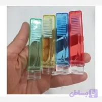 مسواک مسافرتی تاشو شفاف کریستالی رنگی
