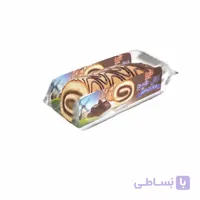کیک رولی لایه ای وانیل کرم پرتقالی درنا – 60 گرم