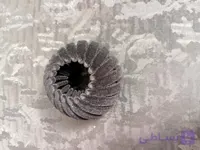 کلیپس مو آکاردئونی گوجه ای مشکی