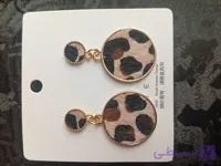 گوشواره گرد پلنگی