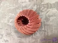 کلیپس مو آکاردئونی گوجه ای قهوه ای