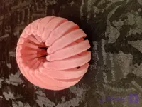 کلیپس مو آکاردئونی گوجه ای صورتی