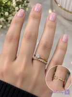انگشتر مینیمال ژوپینگ سایز ۷