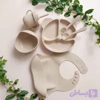 ظرف غذا کودک سيليکونی 6 تکه سلفونی