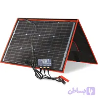 پنل خورشیدی تاشو 110 وات DOKIO مدل FFSP-110M با کنترلر و کابل- کد شناسه محصول: PE-1006