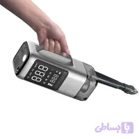 جامپ استارتر و پمپ باد چندکاره خودرو مدل 9366B- کد شناسه محصول:CA-1001