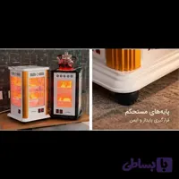 هیتر برقی پنج‌طرفه گوسونیک اصل ترکیه با سیستم ایمنی خاموشی خودکار- کد شناسه محصول:CC-1026