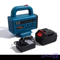 اینورترشارژی هوشمندچندمنظوره(Multifunction Intelligent Inverter)دو پریز تبدیل برق 220 ولت- کد شناسه محصول: PE-1009