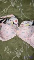 سوتین اسفنجی زنانه طرح Hello Kitty صورتی | فانتزی، نرم و راحت