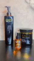 ست کراتین مو ENZO Brazilian Keratin Cure | شامپو، ماسک و روغن مو