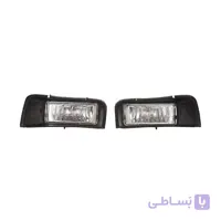 چراغ مه شکن جلو پژو 405 شیشه سفید جفتی