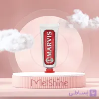 خمیردندان مارویس قرمز 25 میل Marvis Toothpaste Cinnamon Mint 25ml