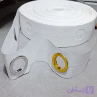 نوار پانچ نقره ای و طلایی (حلقه کوچک)
