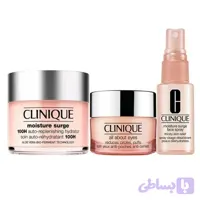 ست آبرسان کلینیک اصل Clinique مدل Moisture Surge (100ساعته) 3عددی