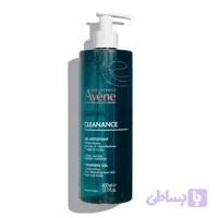 ژل شستشو صورت و بدن کلیننس اون اصل Avene مناسب پوست چرب حجم 400 میل
