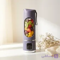 شیکر و اسموتی ساز شارژی مدل HS 860 اورجینال دوازده تیغه استیل ضدزنگ موتور پرقدرت شارژی
