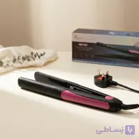 اتو مو میلندا اورجینال MD743 دمای ۲۲۰ درجه چهار سطح تنظیم حرارت صفحات PTC High Quality توان ۶۰ وات