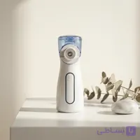 دستگاه بخور سرد مش نبولایزر اورجینال مدل FLK W06 پرتابل بی صدا مناسب آسم و آلرژی کودکان تا ۱۱ سال