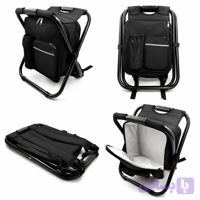 صندلی ساحلی تاشو چند کاره مدل Backpack Chair