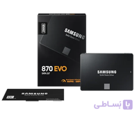 حافظه اس اس دی اینترنال سامسونگ مدل 870EVO ظرفیت 250 گیگابایت