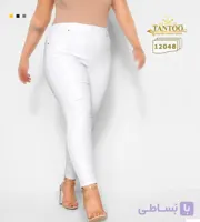شلوار مجلسی سایز بزرگ، جنس کتان کشی T 12048