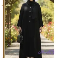 مانتو بلند سایزبزرگ، جنس لینن 12118 T