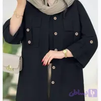 شومیز مانتویی سایز بزرگ، جنس بوگاتی S