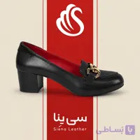 کفش کلاسیک راحتی کد ۴۴۰۶ – چرم طبیعی مشکی با زیره نیولایت