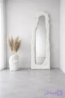 قاب آینه مینیمال پاپیه ماشه طرح سنگی صخره ای