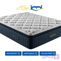 تشک رویال طبی فنری میکرو پارچه نخ 10 سال ضمانت 30 سانت یک نفره و دونفره