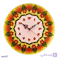 ساعت دیواری آرام‌گرد