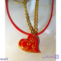 گردنبند قلب دورو