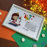 تابلوی دخترونه ویترای طرح اسم آنیتا