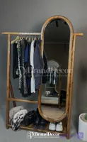 مدل آینه قدی استندچندکاره (رگال و جاکفشی) آوین
