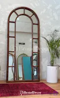 آینه قدی فلزی مدل پنجره نما پینترستی