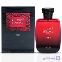 عطر مردانه رصاصی هوس فایر مدل FIRE حجم 100 میل