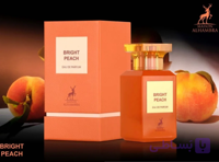 عطر زنانه و مردانه الحمبرا برایت پیچ مدل Bright Peach حجم 80 میل