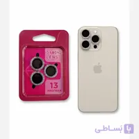 محافظ لنز آیفون محافظ لنز دوربین نگین دار iPhone 13 Pro / Pro Max