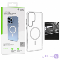 قاب و کاور گوشی قاب belkin شفاف Magsafe مدل S25 Ultra
