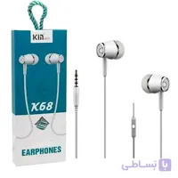 هندزفری رنگی k68 - kin با کیفیت خوب
