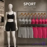 ست نیمتنه و شورتک کبریتی
