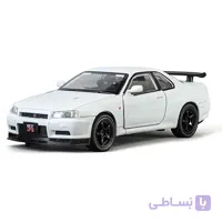 ماکت ماشین فلزی مدل Nissan Skyline GTR R34