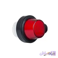 چراغ لاستیکی دو طرفه فانوسی هورپول سفید قرمز 2606