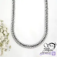 زنجیر استیل مردانه طرح کارتیر کد 22270