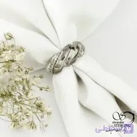 انگشتر طرح کلاسیک با نقره 925 عیار کد 21292