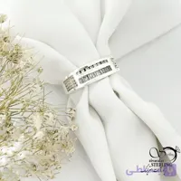 انگشتر (حلقه) مردانه نقره با عیار 925 کد 22077