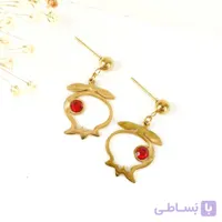 گوشواره استیل طرح انار کد 8512