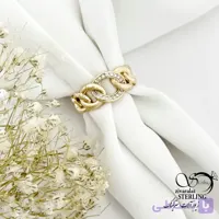 انگشتر ژوپینگ مدل کارتیر نگین دار کد 21745